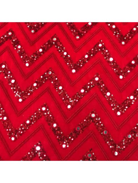 red netting fabric